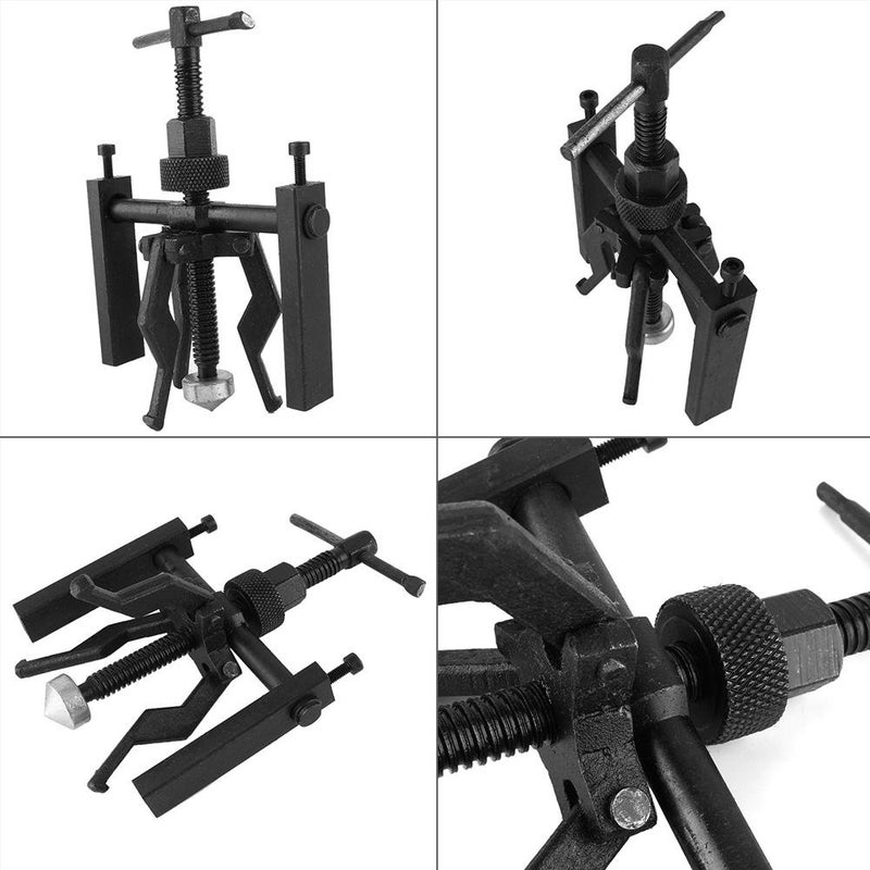 Keenso 3 Jaw Bearing Puller Gear Extractor, 3-Jaw Gear Puller Tool Kit Automotive Bearings Extractor - Image 5